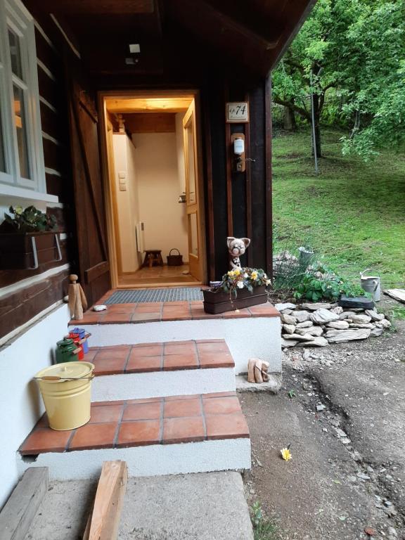 Zahrada ubytování Bratrouchovský trpaslík