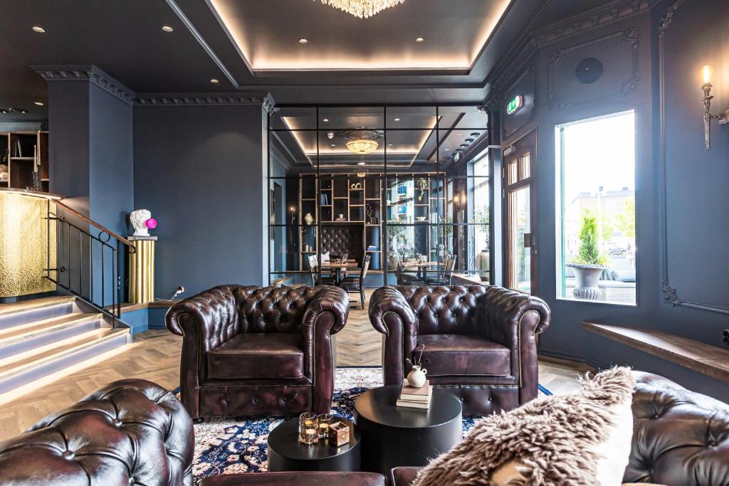 Posezení v ubytování Hotell Drottninggatan 11