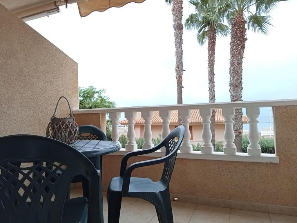 Balkón nebo terasa v ubytování Altos del Mar
