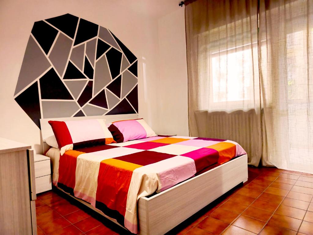 Posteľ alebo postele v izbe v ubytovaní Stabia House