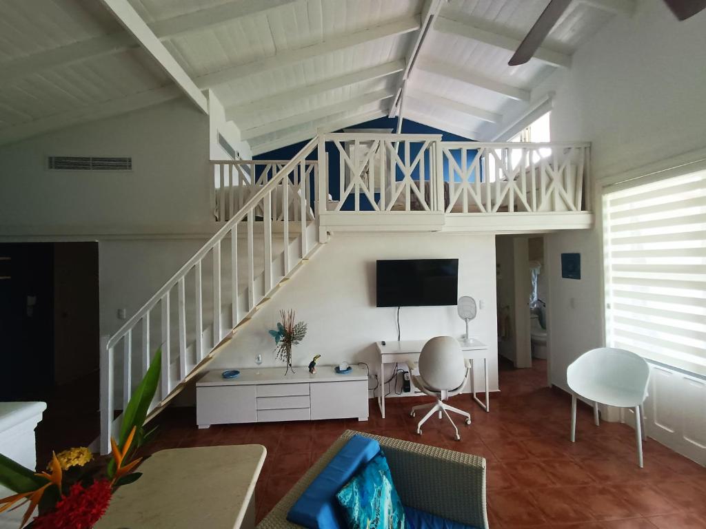 Posezení v ubytování BUNGALOW 3111 OCEAN VIEW