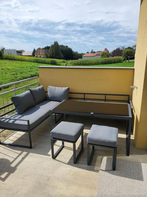 Posezení v ubytování Appartement Herzer