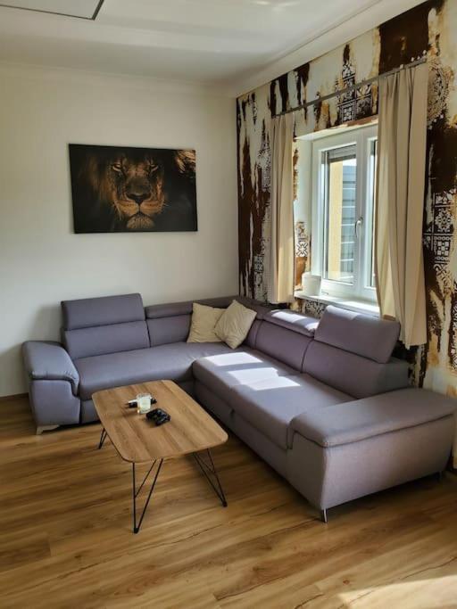 Posezení v ubytování Appartement Herzer