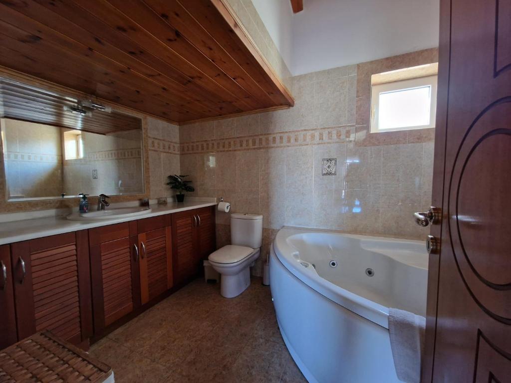 Koupelna v ubytování Villa Erofili Plakias south Rethimno Crete