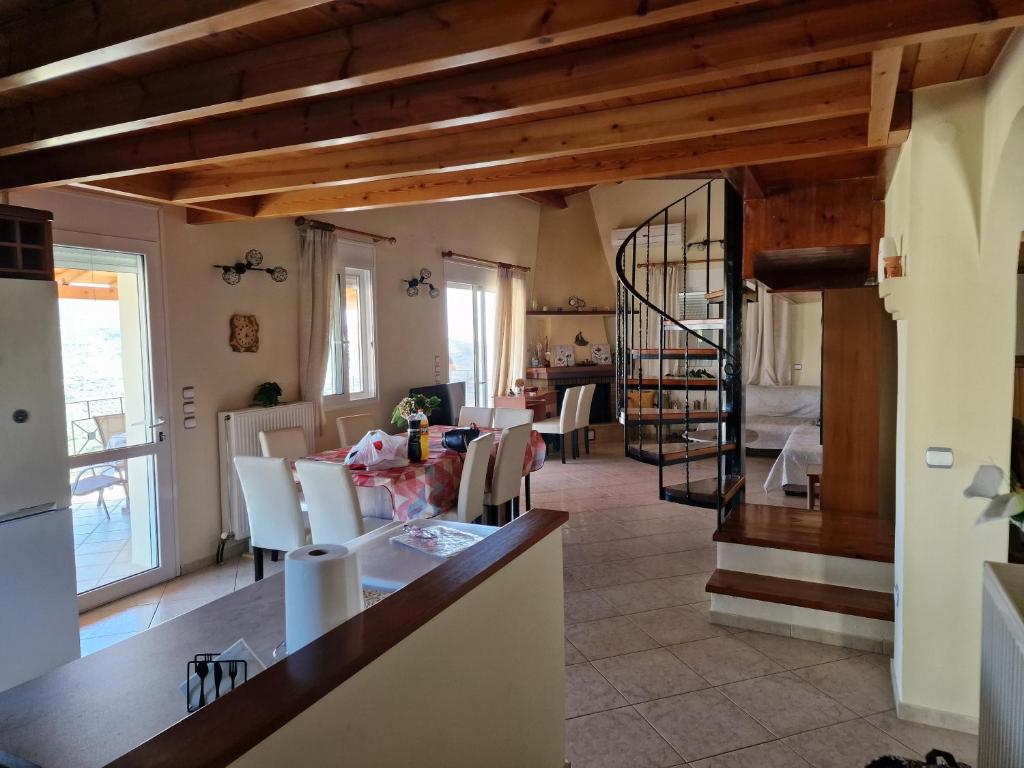 Posezení v ubytování Villa Erofili Plakias south Rethimno Crete