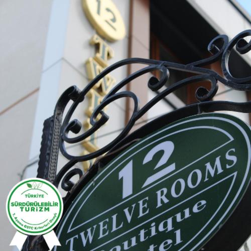 12 rooms hotel tanúsítványa, márkajelzése vagy díja