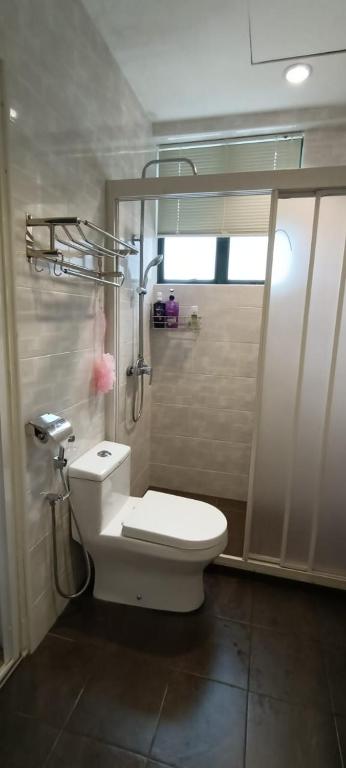 Koupelna v ubytování Sunshine Homestay