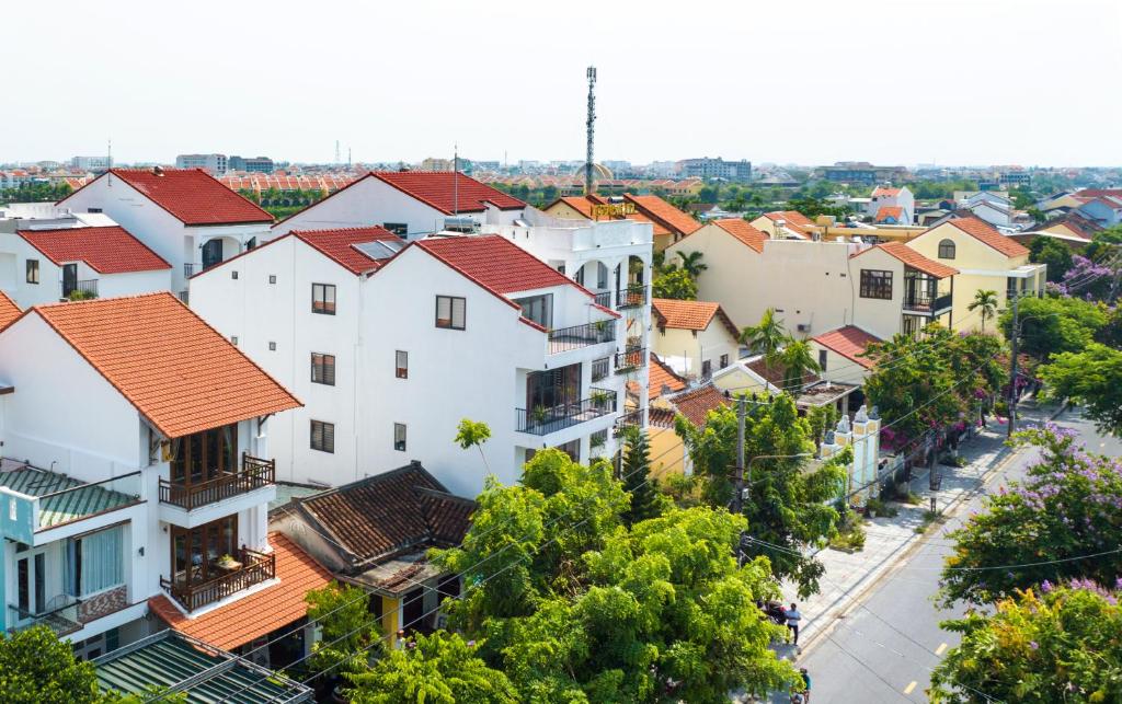 Nespecifikovaný výhled na destinaci Hoi An nebo výhled na město při pohledu z hotelu