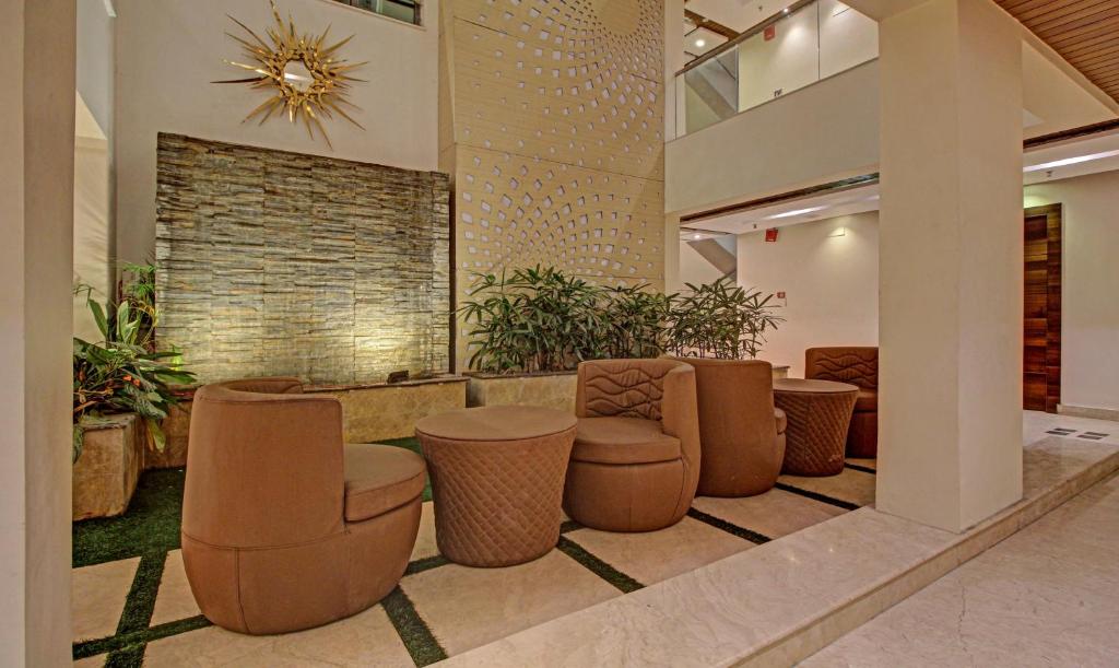 Posezení v ubytování Hotel Radiant