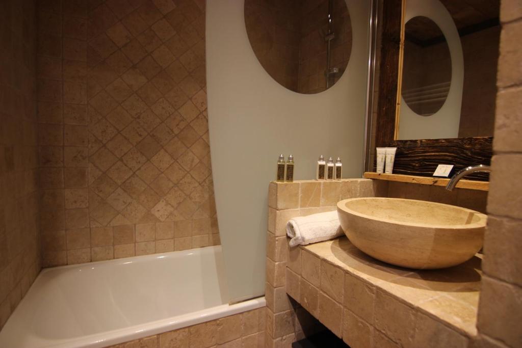 Koupelna v ubytování Reine Blanche Appartements VTI