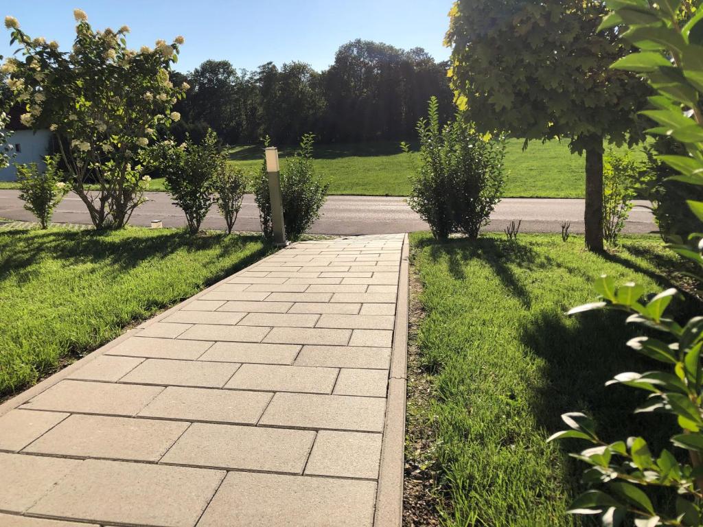 Vonkajšia záhrada v ubytovaní Residence JORADO