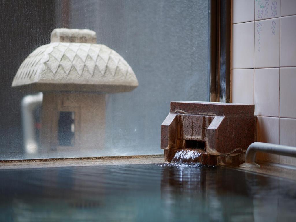 Bazén v ubytování Sakura no Yakata Hotel nebo v jeho okolí