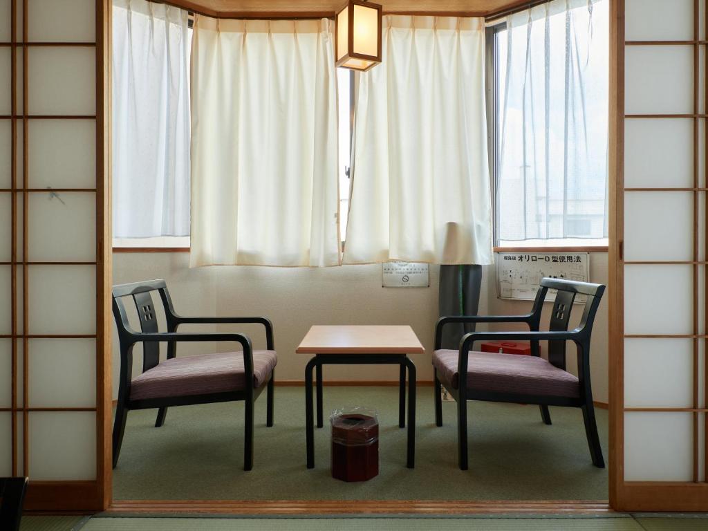 Posezení v ubytování Sakura no Yakata Hotel