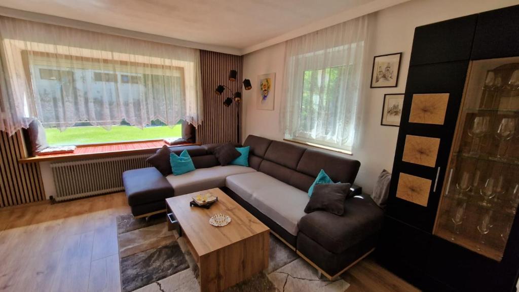 Posezení v ubytování s'KLINGI-Haus