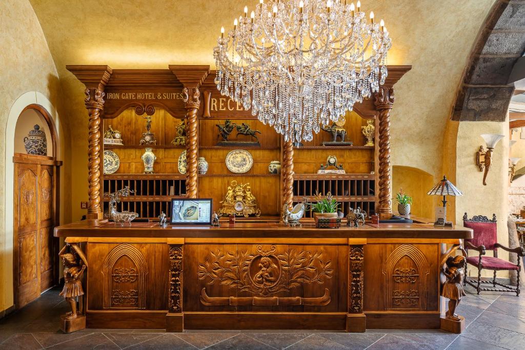 Lounge nebo bar v ubytování Iron Gate Hotel & Suites Prague by BHG