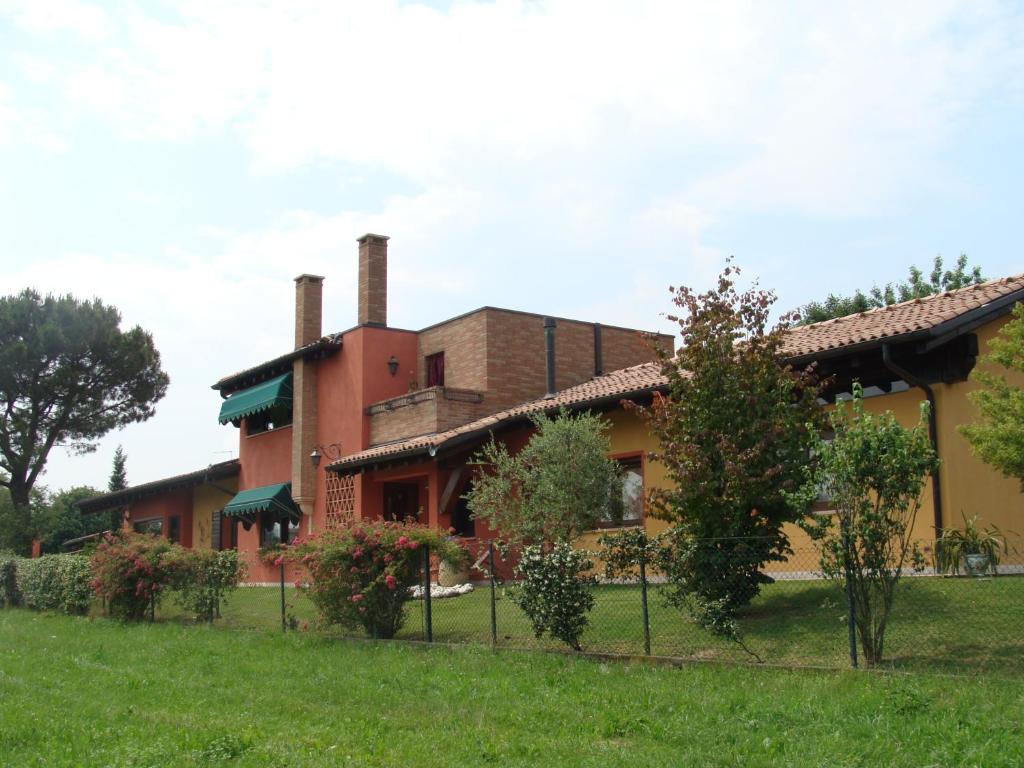 Budova, kde se bed and breakfast nachází
