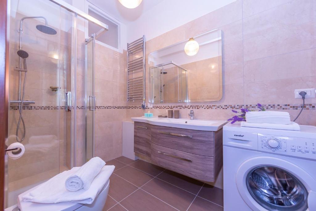 Kúpeľňa v ubytovaní Carlazzo Sant' Agata Apt. 01