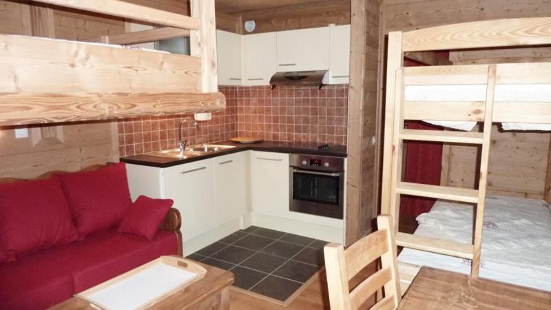 Kuchyň nebo kuchyňský kout v ubytování Serac Appartements VTI