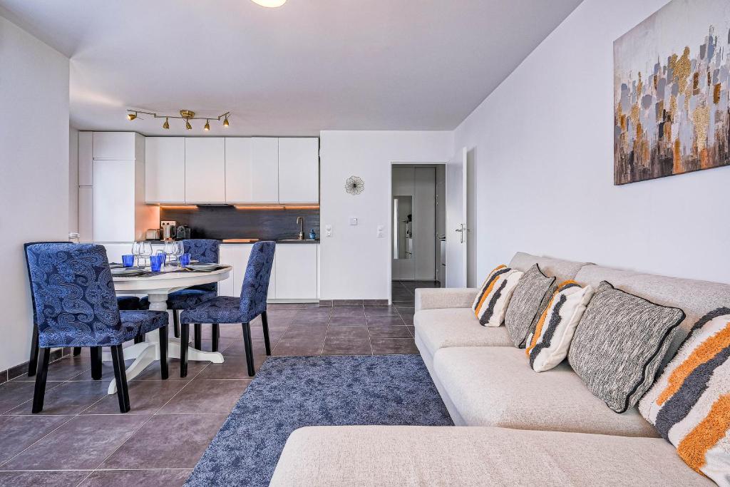 Posezení v ubytování Eden Park - Appartement Terrasse