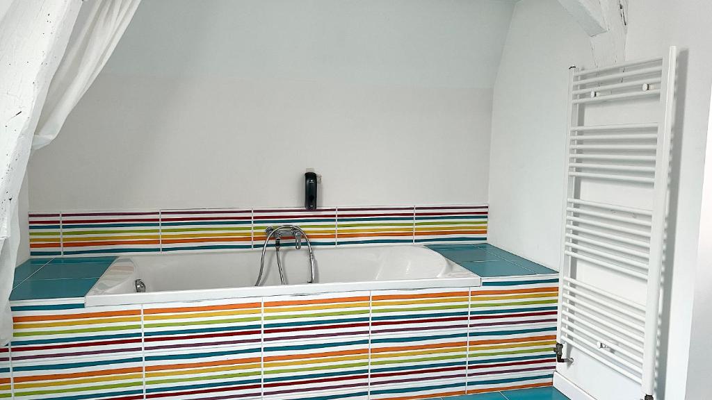 Kúpeľňa v ubytovaní Appartement Bossoreil 110m2 - 3 chambres