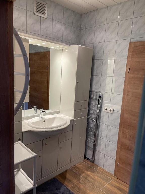 Koupelna v ubytování Ferienhaus Murtal