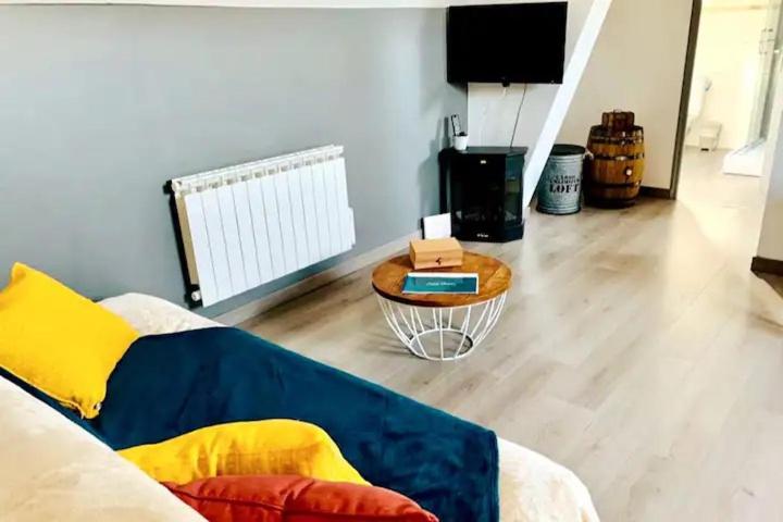 Posezení v ubytování Gîte Escale Oceania en Baie de Somme à Ault, 50m de la mer