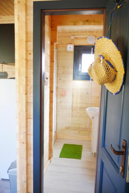Koupelna v ubytování Camping Alsace Les Castors