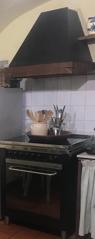 Kuchyň nebo kuchyňský kout v ubytování Borgo Francia