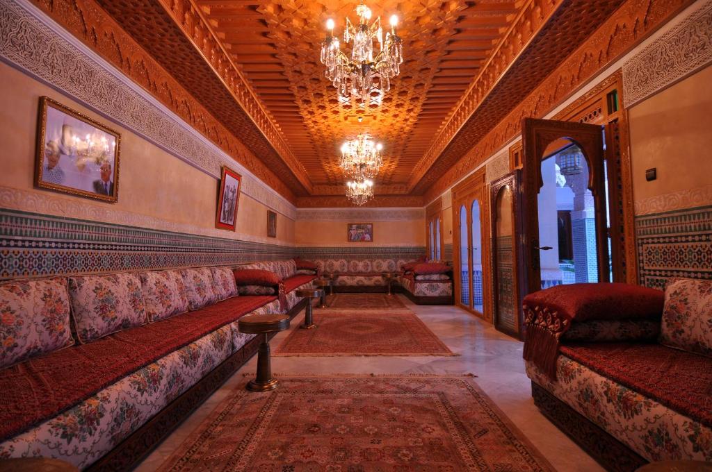 منطقة جلوس في Palais Riad Reda & Spa