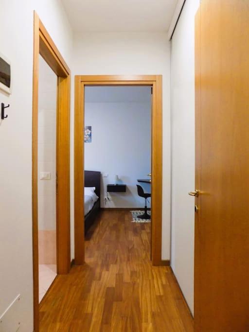 Postel nebo postele na pokoji v ubytování spazioso mini appartamento