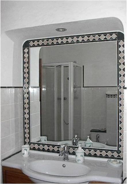 Koupelna v ubytování B&B Ernestina