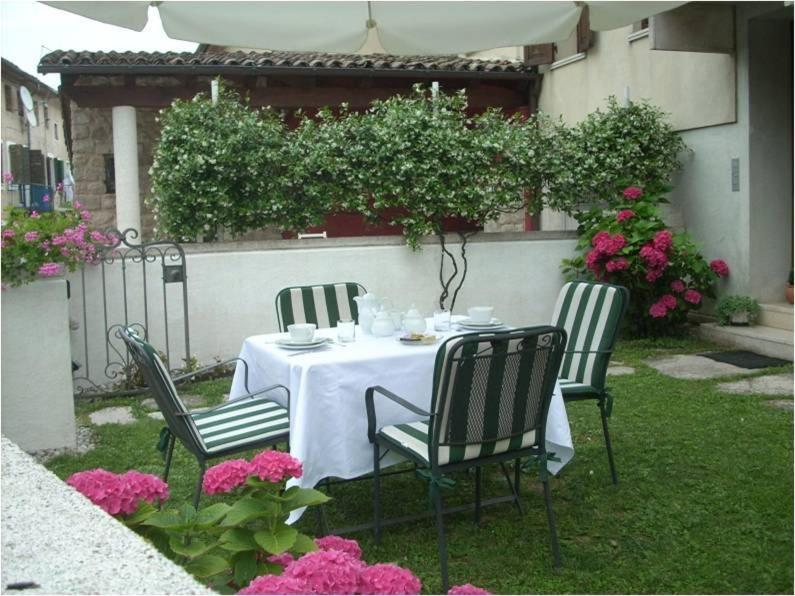 Zahrada ubytování B&B Ernestina