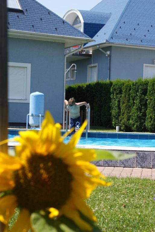 Bazén v ubytování Kék Vendégház Family Resort nebo v jeho okolí