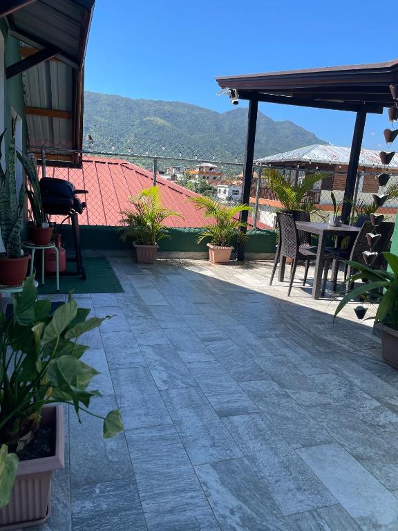 Nespecifikovaný výhled na hory nebo výhled na hory při pohledu z apartmánu