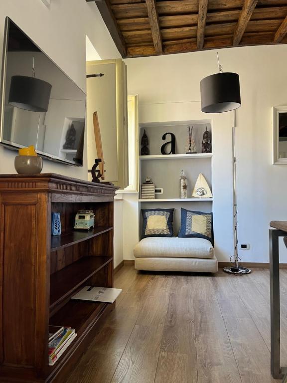 A kitchen or kitchenette at Colosseo Suite