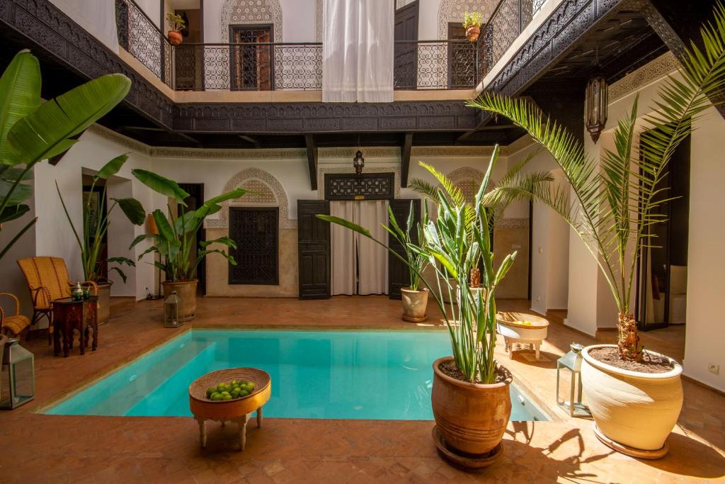 Bazén v ubytování Riad Bab 54 nebo v jeho okolí