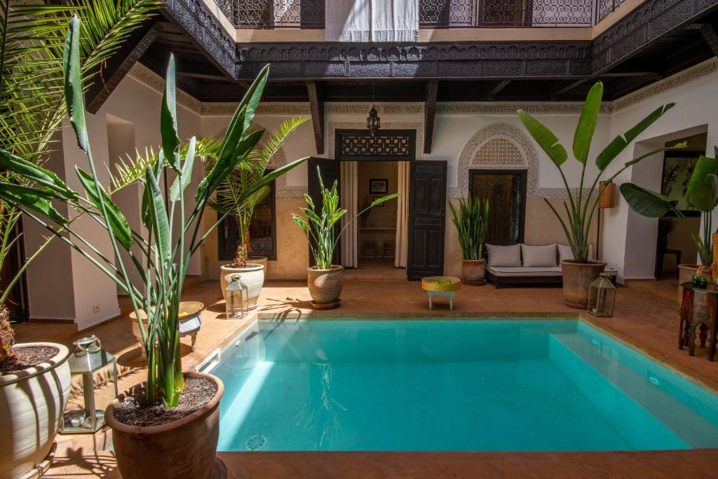 Bazén v ubytování Riad Bab 54 nebo v jeho okolí