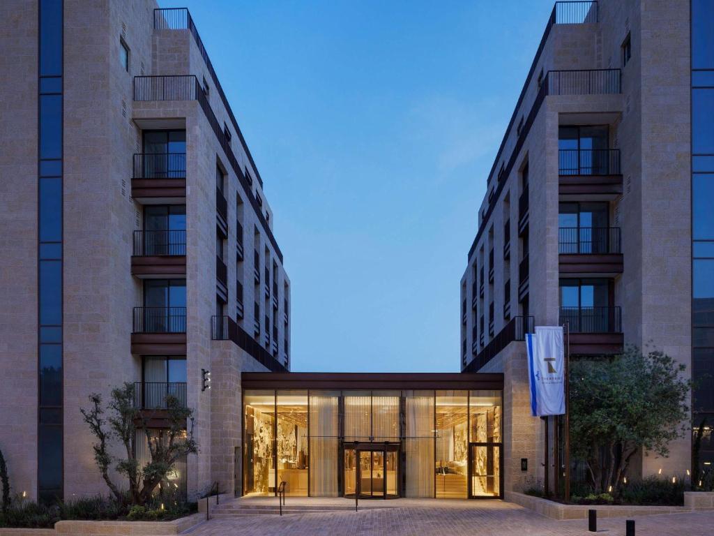 a rendering of the front of a building at Theatron Jerusalem Hotel & Spa MGallery Collection in Jerusalem