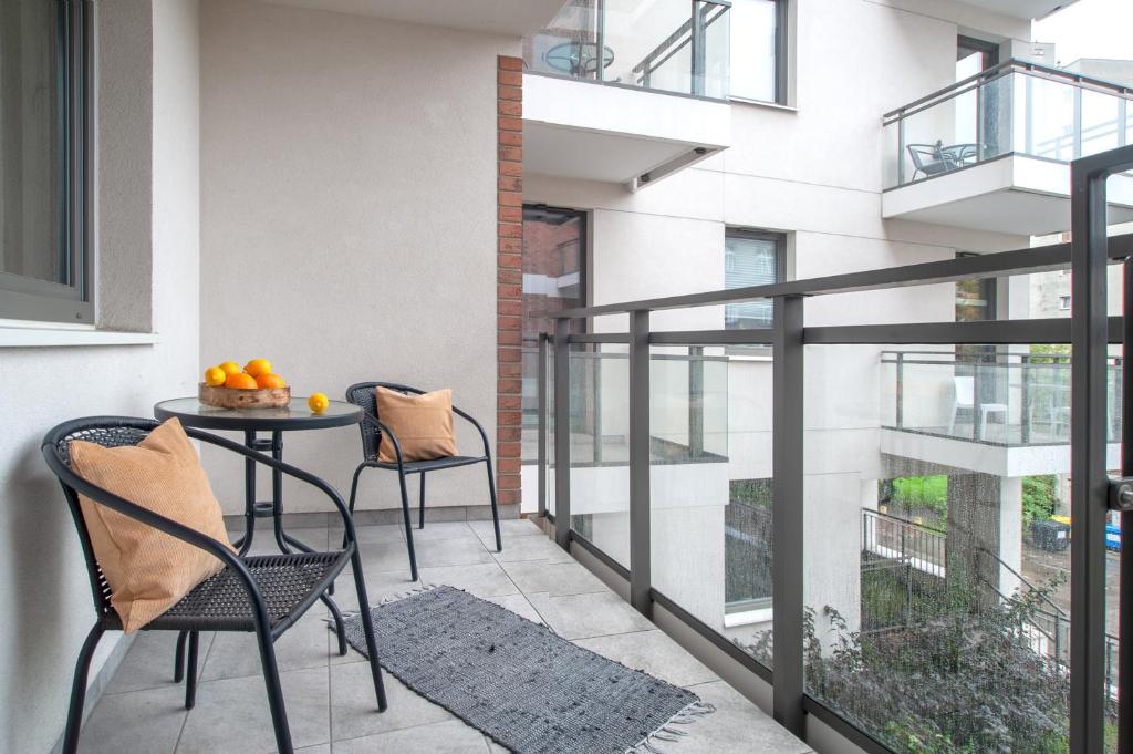 Balkón alebo terasa v ubytovaní M&J Apartments - Garden Gates