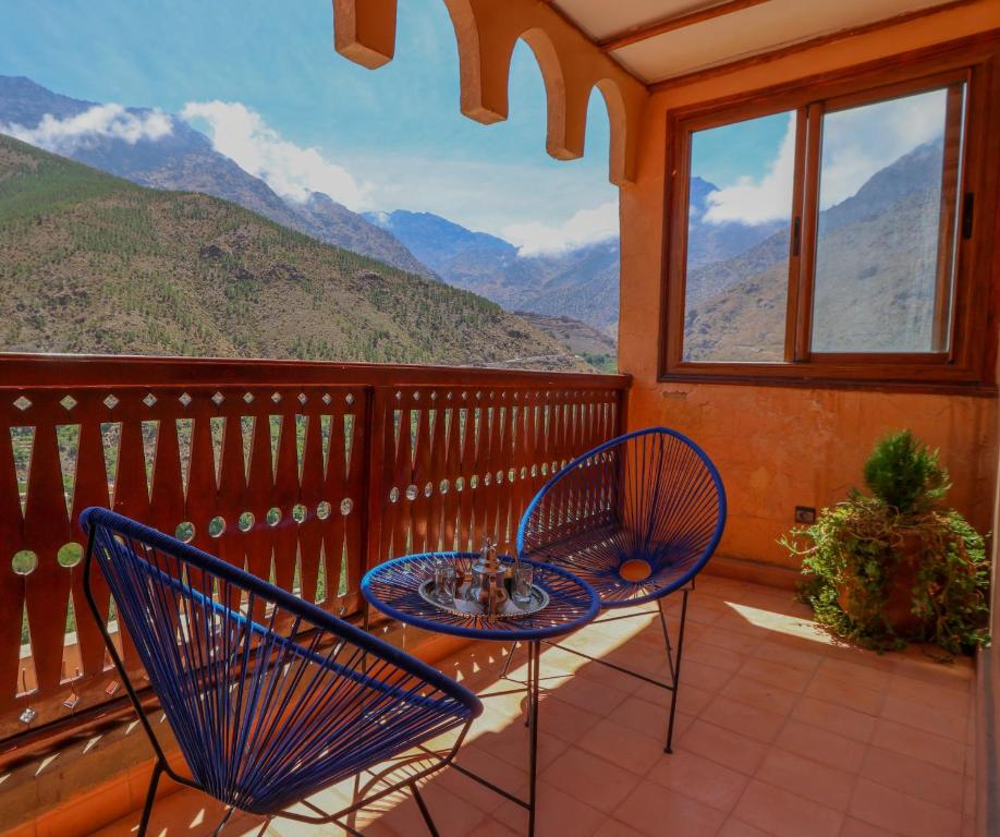 Nespecifikovaný výhled na hory nebo výhled na hory při pohledu z bed and breakfast