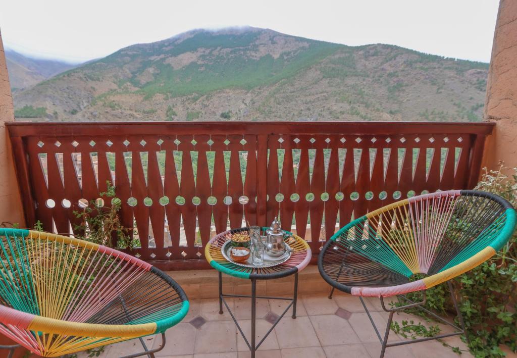 Nespecifikovaný výhled na hory nebo výhled na hory při pohledu z bed and breakfast