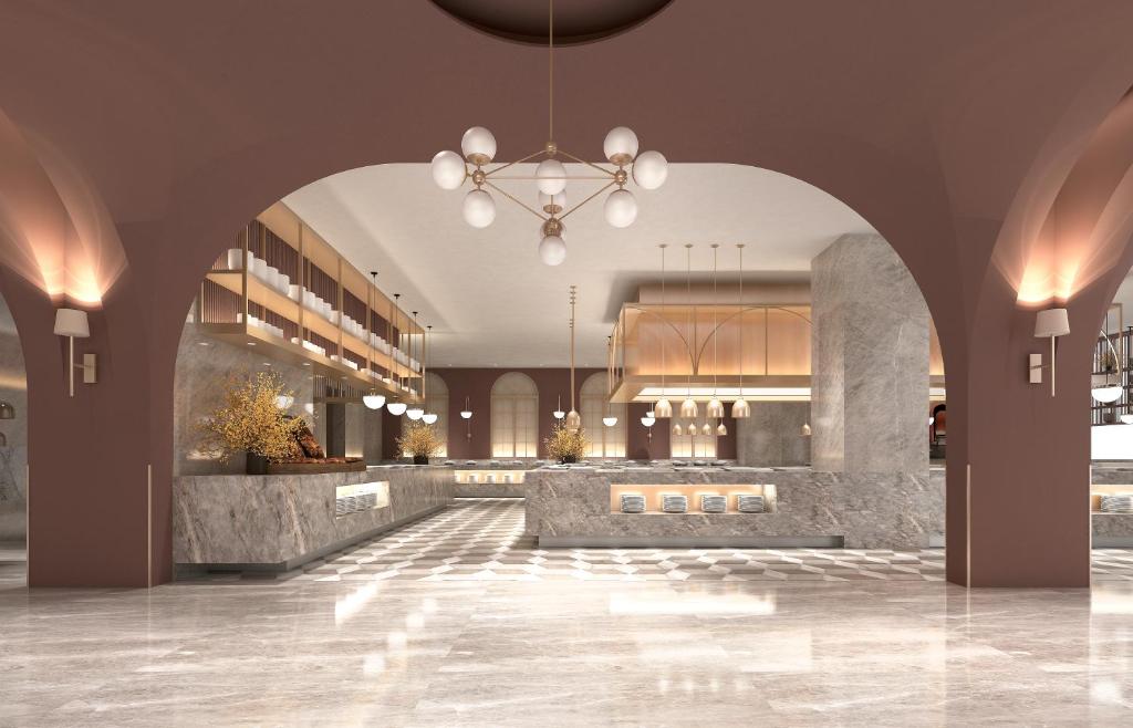 Vstupní hala nebo recepce v ubytování Hotel Interburgo Exco