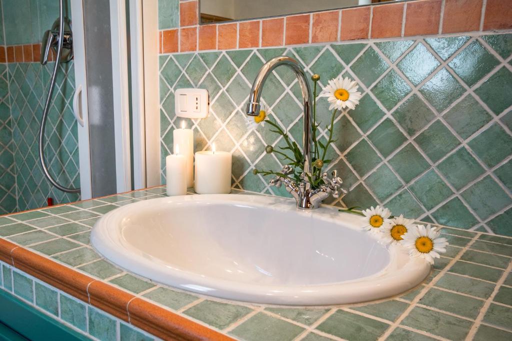 Kúpeľňa v ubytovaní B&B Maesta' Di Cudino