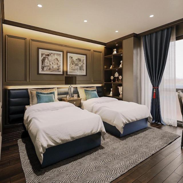 Postel nebo postele na pokoji v ubytování Casa Dos Príncipes Hotel & Spa