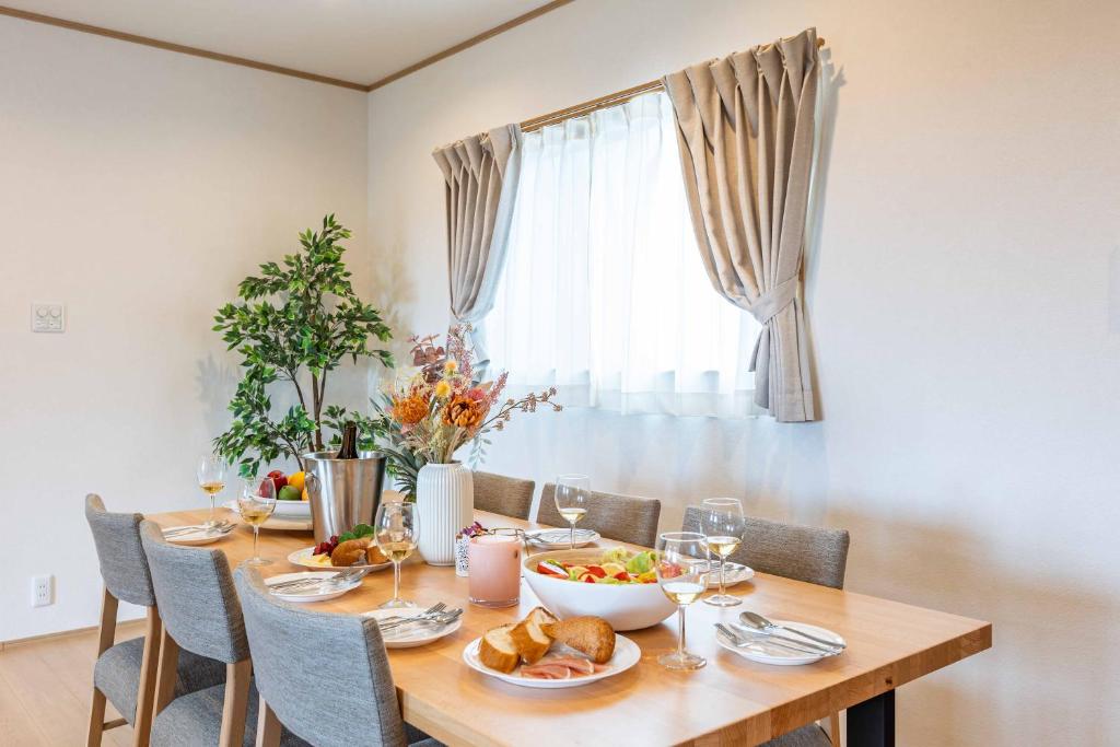 ヴィラの敷地内または近くでの食事または食べ物