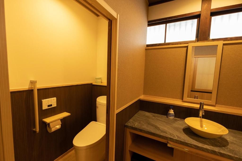 Koupelna v ubytování Classic ＆ modern SELF-STYLED HOTEL 番場おおそね