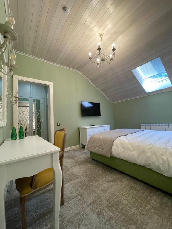 Postel nebo postele na pokoji v ubytování WineGarden