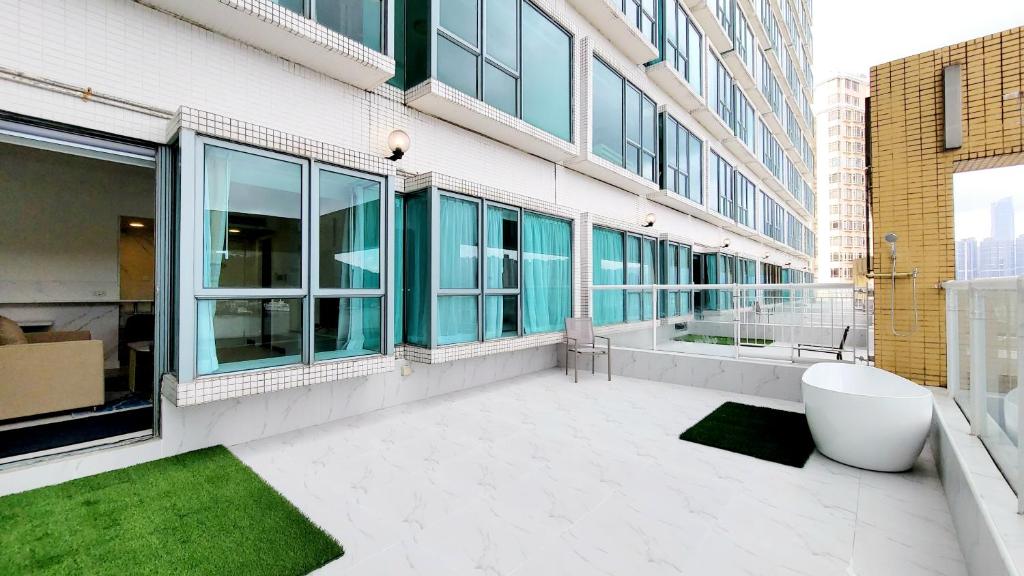 Μπαλκόνι ή βεράντα στο Grand Bay View Hotel