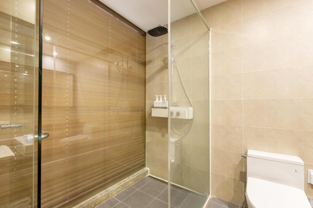 Koupelna v ubytování Mate Hotel Paju