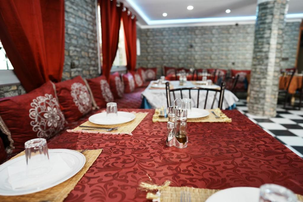 Posezení v ubytování Hotel De La Vallée